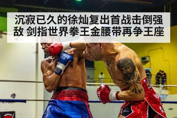 沉寂已久的徐灿复出首战击倒强敌 剑指世界拳王金腰带再争王座