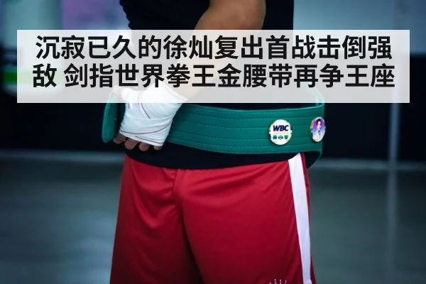 boxing champion belt